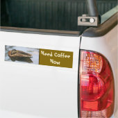 Need Coffee Funny Duck Autoaufkleber (Auf Lkw)