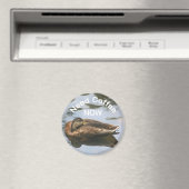 Need Coffee Sleepy Duck Funny Magnet (In Situ (Geschirrspüler))
