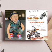 Need Four Speed Dirt Bike Boy 4. Geburtstag Foto
