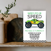 Need Four Speed Monster Truck Vierter Einladung