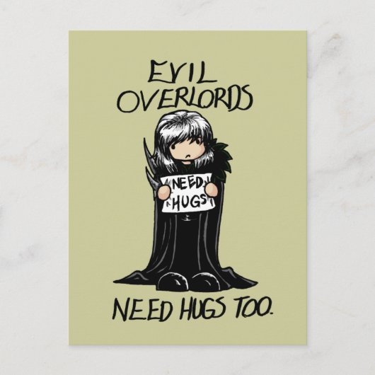 Need Hugs Postkarte (Vorderseite)