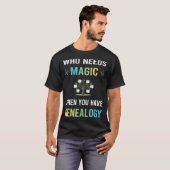Need Magic Genealogist T-Shirt (Vorne ganz)