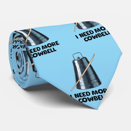 Need More Cowbell Krawatte (Gerollt)