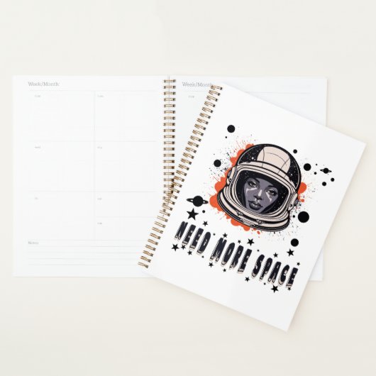 Need More Space – Outer Space Themed Planner Planer (Anzeige)