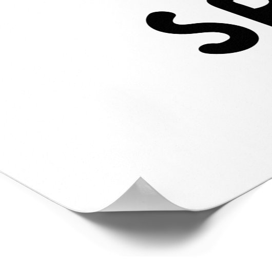 'Need More Spoons' Funny Invisible Illness Print Poster (Ecke)