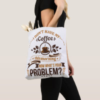 Need Morning Coffee Niedlich Funny Spaß