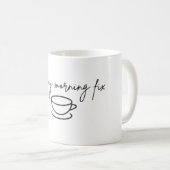 Need my morning fix Mug Kaffeetasse (VorderseiteRechts)