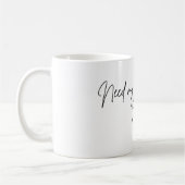 Need my morning fix Mug Kaffeetasse (Links)
