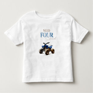 Need VIUR Speed Blue Quad Bike Geburtstagsbike T - Kleinkind T-shirt