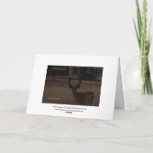 Needed To Say - Customizable Card - Deer 1 Karte (Rückseite)