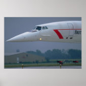 Needle nose of a British Airways Concorde Poster (Vorne)