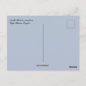 Needle Rock Cape Blanco Oregon Postkarte (Rückseite)