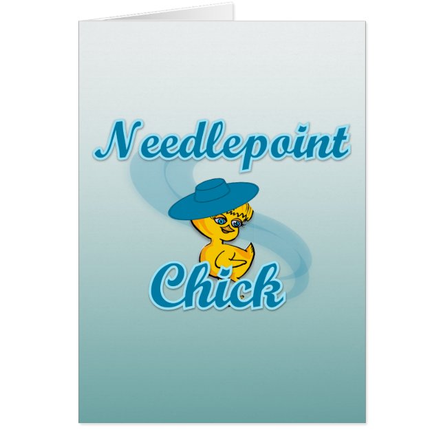 Needlepoint Chick #3 (Vorne)