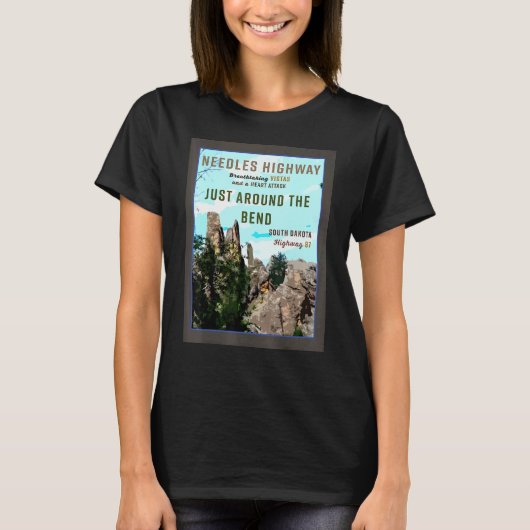 Needles Highway Dakotas T-Shirt (Vorderseite)