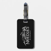 Needles Highway South Dakota Motorrad Gepäckanhänger (Rückseite vertikal)