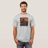 Needles Highway South Dakota Red Sky T-Shirt (Vorne ganz)