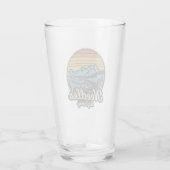 Needles Highway South Dakota Retro Glas (Rückseite)