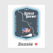 Needles Highway US87 USA Black Hills SD 03 Sticker (Blatt)