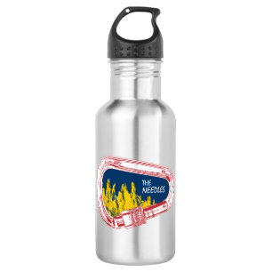 Needles Klettern Carabiner Edelstahlflasche