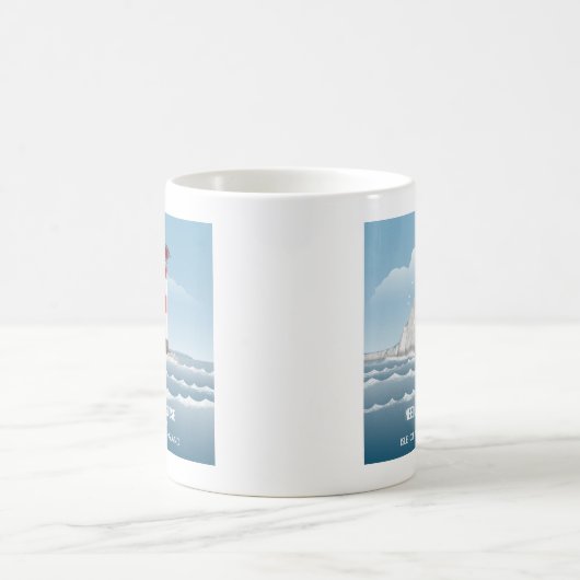 Needles Leuchtturm Kaffeetasse (Mittel)