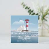Needles Leuchtturm Karte (Stehend Vorderseite)