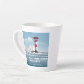Needles Leuchtturm Milchtasse (Linke Ecke)
