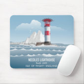 Needles Leuchtturm Mousepad (Mit Mouse)
