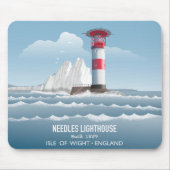 Needles Leuchtturm Mousepad (Vorne)