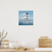 Needles Leuchtturm Poster (Küche)
