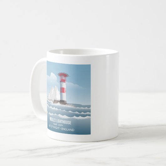 Needles Lighthouse Kaffeetasse (Vorderseite Links)
