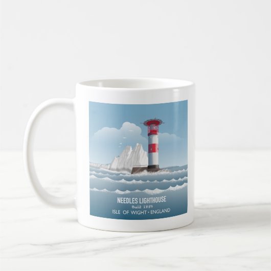 Needles Lighthouse Kaffeetasse (Links)