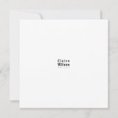 Needles Lighthouse Karte (Rückseite)