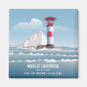 Needles Lighthouse Magnet (Vorne)