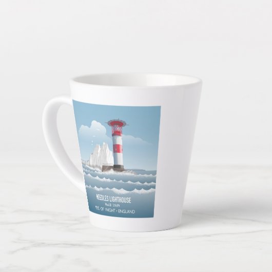 Needles Lighthouse Milchtasse (Linke Ecke)