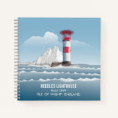 Needles Lighthouse Notizblock (Vorderseite)