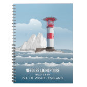 Needles Lighthouse Notizblock (Vorderseite)
