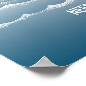 Needles Lighthouse Poster (Ecke)