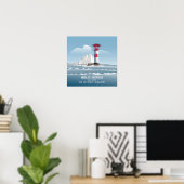 Needles Lighthouse Poster (Heimbüro)