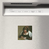 Needlewoman, c.1640-50 magnet (In Situ (Geschirrspüler))