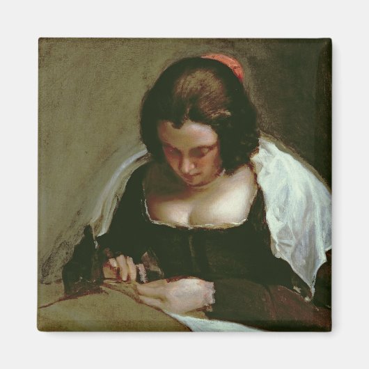Needlewoman, c.1640-50 magnet (Vorne)
