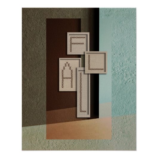 needlework_3_4forfall_2 Hochglanzposter Poster (Vorderseite)