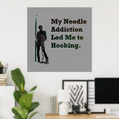 Needy Addictive Poster (Heimbüro)