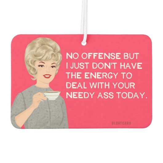 Needy! Autolufterfrischer (Rückseite)