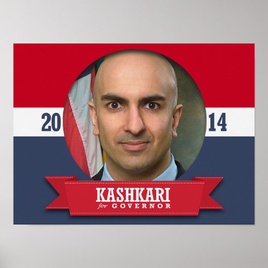NEEL KASHKARI CAMPAIGN POSTER (Vorne)