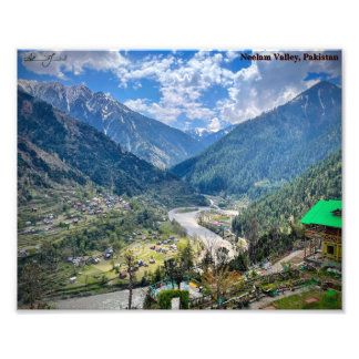 Neelam Valley, Kaschmir Fotodruck