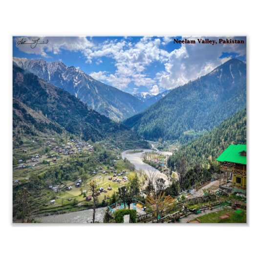 Neelam Valley, Kaschmir Fotodruck (Vorne)