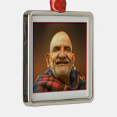 Neem karoli baba ornament aus metall (Rechts)