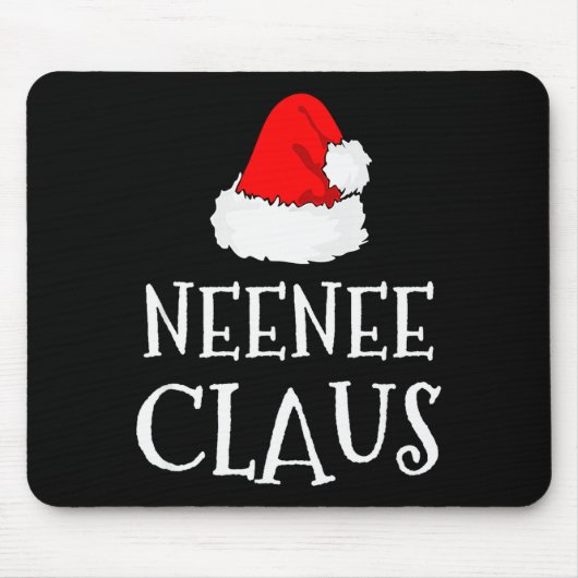 Neenee Claus Christmas Santas Pajama Family Matchi Mousepad (Vorne)