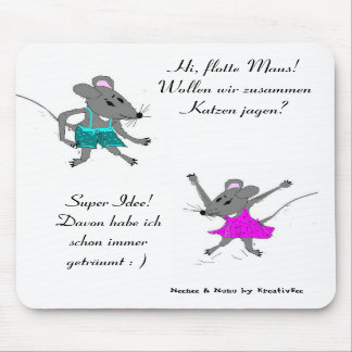 Neenee & Nunu Mäuse Mouse Pad Mousepad