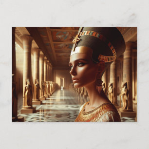 Nefertari Ägyptische Antike Zivilisation Artefakt Postkarte